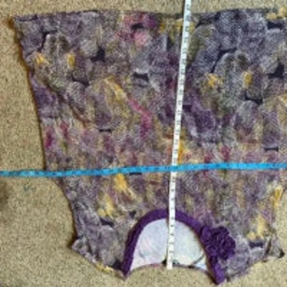 Daisy Fuentes Beach Summer Light Casual Stretchy Top Women Plus Size 3X - Picture 2 of 5